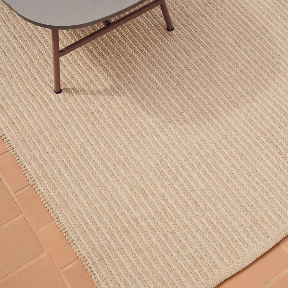 Kave Home Vloerkleed 'Canyet' 160 x 230cm, kleur Beige afbeelding 1