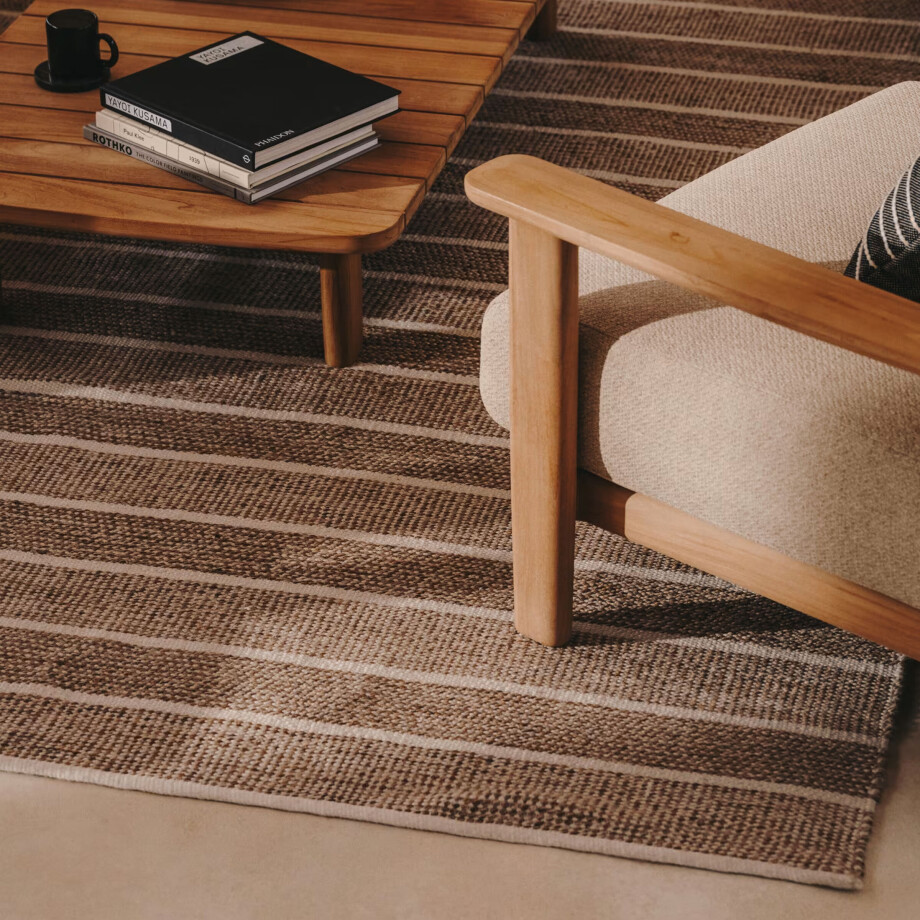 Kave Home Vloerkleed 'Desni' PET, 200 x 300cm Kave Home Vloerkleed 'Desni' PET, 200 x 300cm afbeelding 1