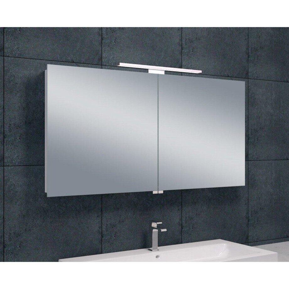 Xellanz Bright spiegelkast met LED 120 x 60 x 14 cm 38.4154 afbeelding 1