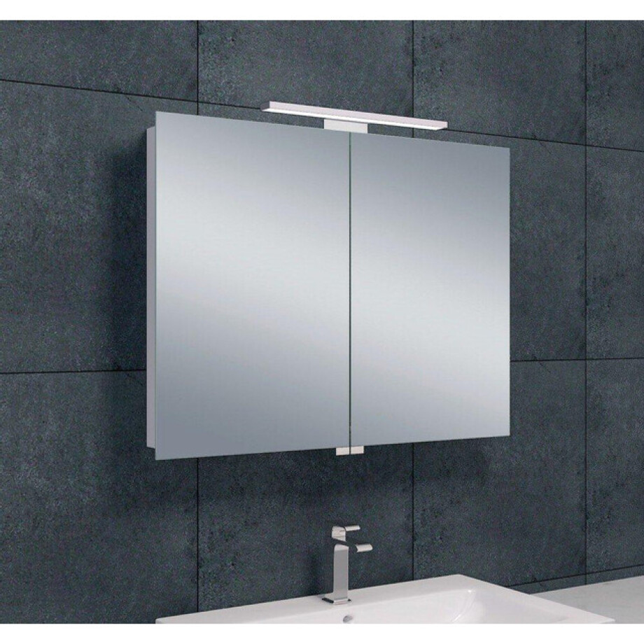 Xellanz Bright spiegelkast met LED 80 x 60 x 14cm 38.4151 afbeelding 1