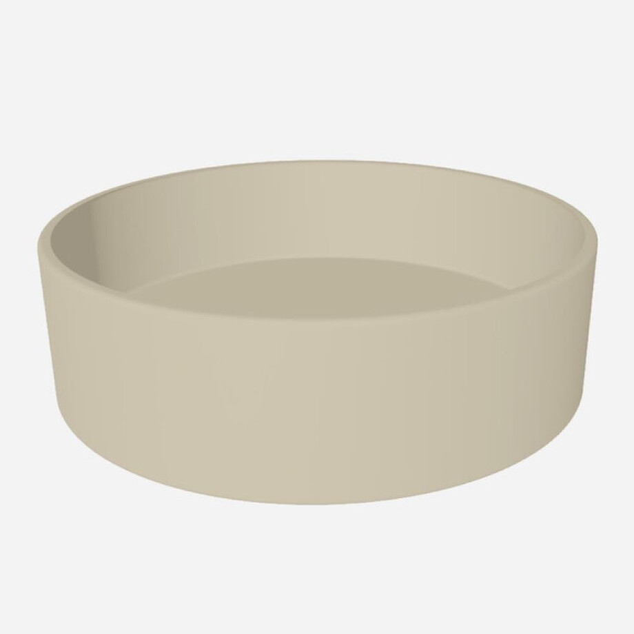 Xenz Coco waskom - 40x40cm - zand mat AL8405-44 Xenz Coco waskom - 40x40cm - zand mat AL8405-44 afbeelding 1