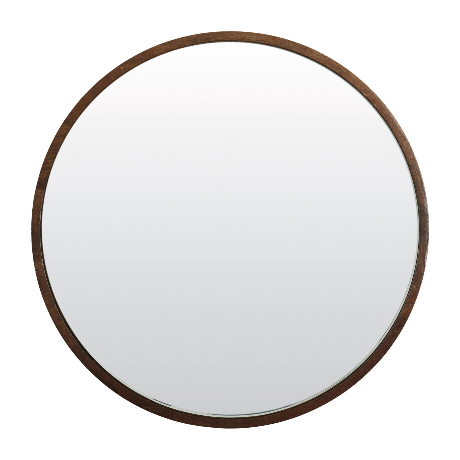 Light & Living Ronde Spiegel 'Mamali' Mangohout, 41cm Light & Living Ronde Spiegel 'Mamali' Mangohout, 41cm afbeelding