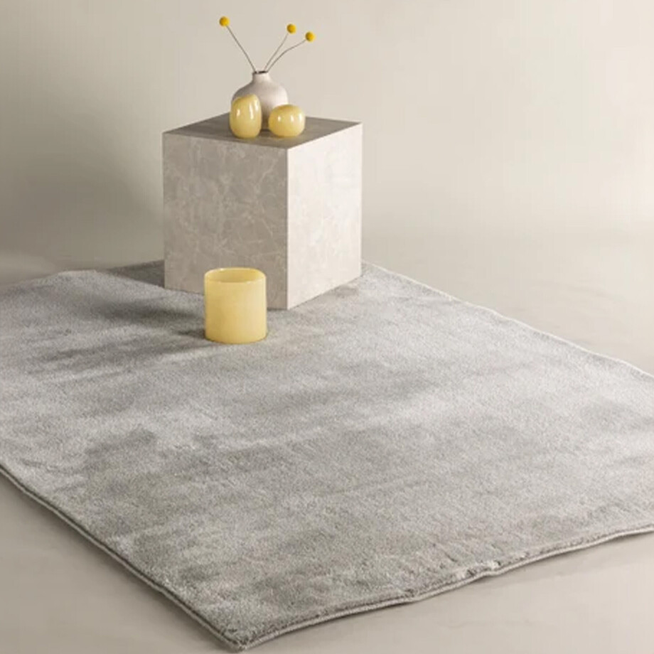 Nohr Vloerkleed 'Yer' 200 x 290cm, kleur Lichtgrijs afbeelding 1
