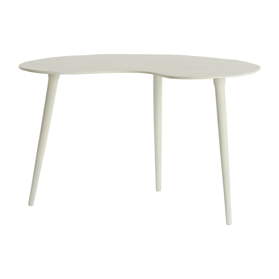 Light & Living Organische Bijzettafel 'Linos' 67 x 49cm, kleur Crème Light & Living Organische Bijzettafel 'Linos' 67 x 49cm, kleur Crème afbeelding 1