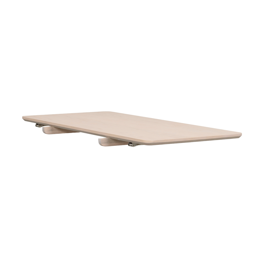 Yumi verlengstuk whitewash voor Yumi eettafel - 45 x 90 cm afbeelding 1