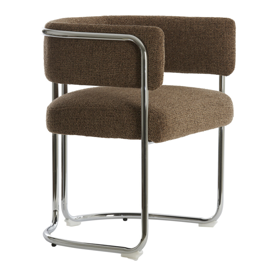 Light & Living Eetkamerstoel 'Adante' kleur Donkerbruin afbeelding 1