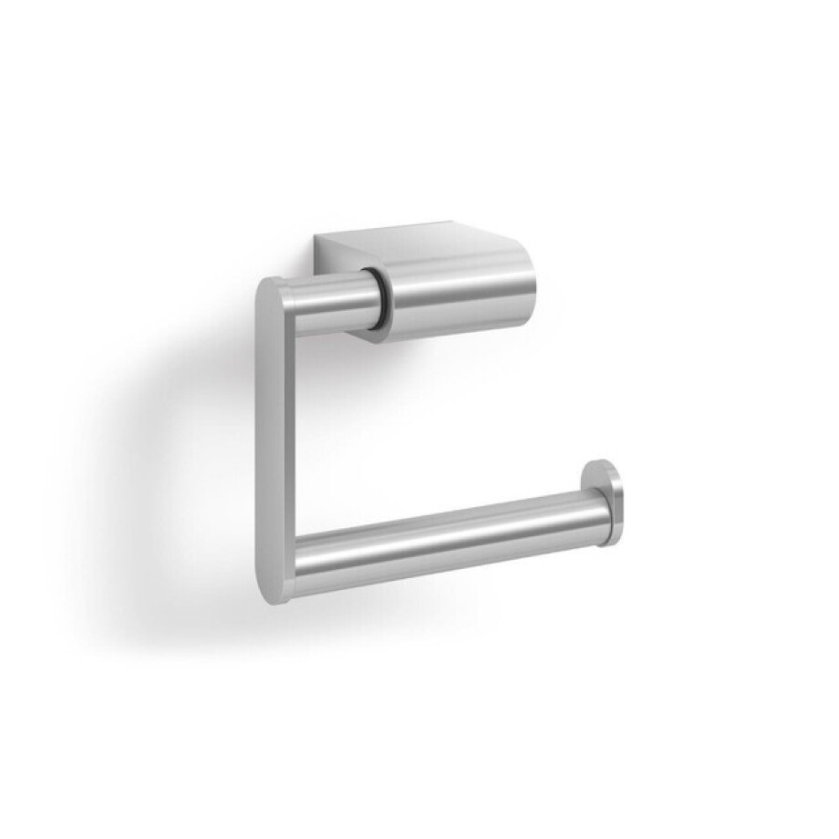 Zack Atore toiletrolhouder 12,4x10,4x5,4cm Mat Gesatineerd RVS 40433 afbeelding 1