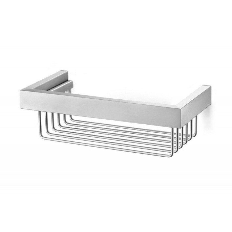 Zack LINEA douchemandje - 26.5x8.5x13.2cm - RVS mat 40371 afbeelding 1