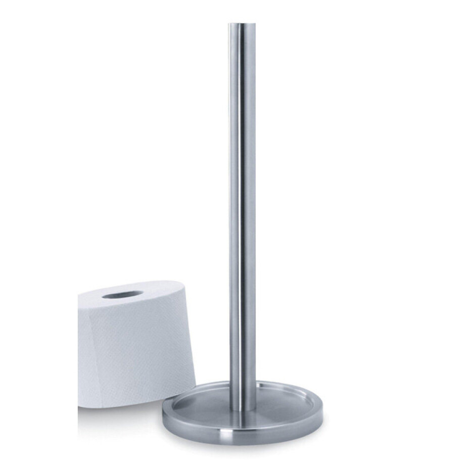 Zack Mimo Reserve toiletrolhouder 36.7X19X3.9cm Mat Gesatineerd RVS 40180 afbeelding 1