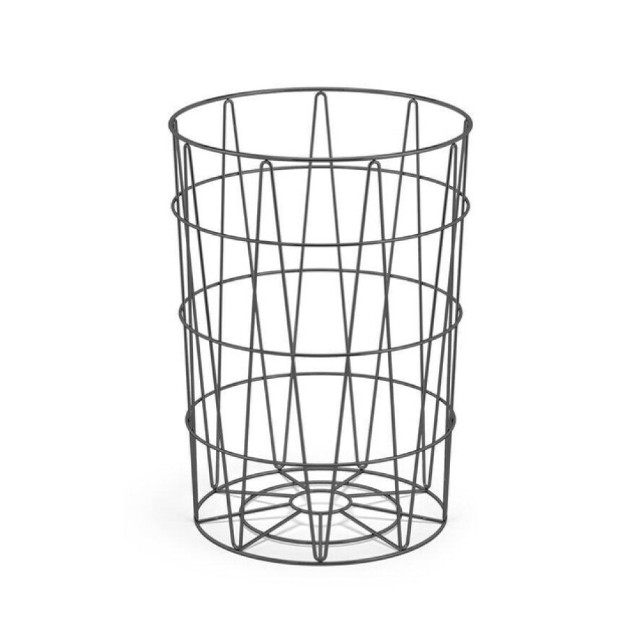 Zack Satone wasmand 35.6x50.5cm staal zwart 40437 afbeelding 1