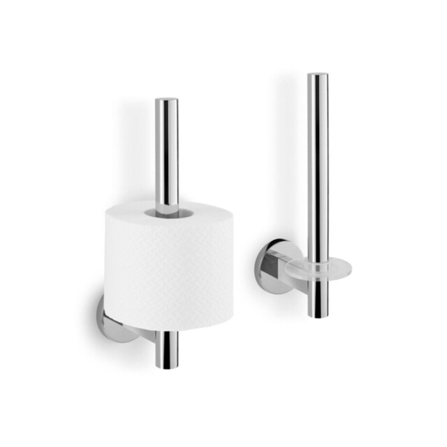 Zack Scala Reserve toiletrolhouder 26X6.5X10cm Spiegelglans RVS 40053 afbeelding 1
