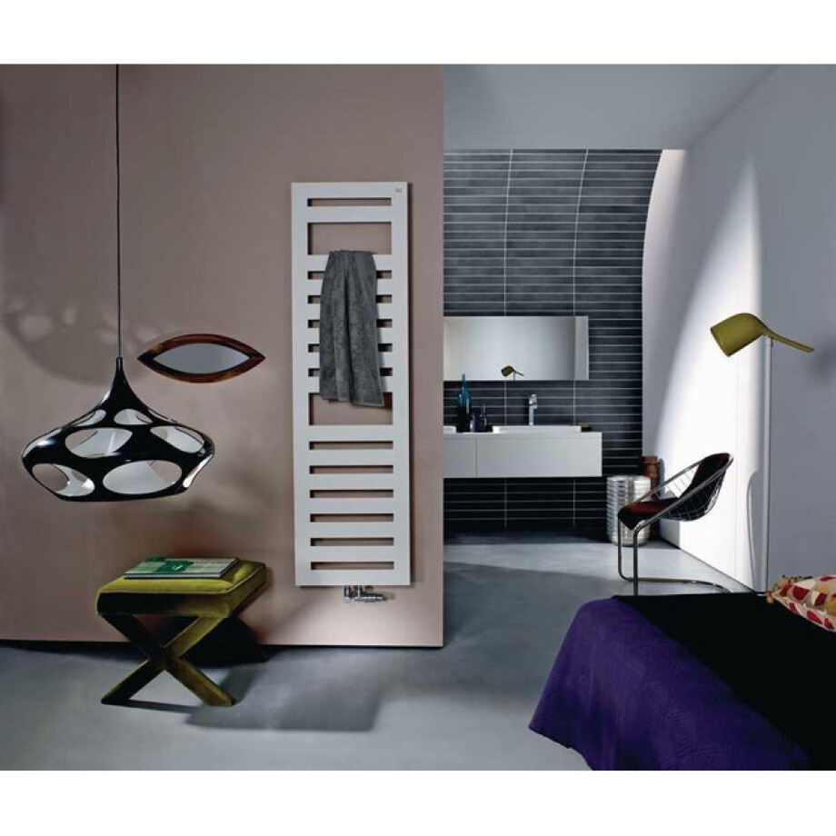 Zehnder Metropolitan Spa handdoekradiator 175x60cm 889watt Staal Wit glans met-180-060 Zehnder Metropolitan Spa handdoekradiator 175x60cm 889watt Staal Wit glans met-180-060 afbeelding 1