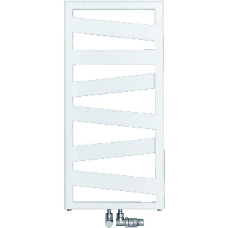 Zehnder Ribbon handdoekradiator 166.1x60cm 743watt Staal Wit glans rb-170-060 Zehnder Ribbon handdoekradiator 166.1x60cm 743watt Staal Wit glans rb-170-060 afbeelding 1