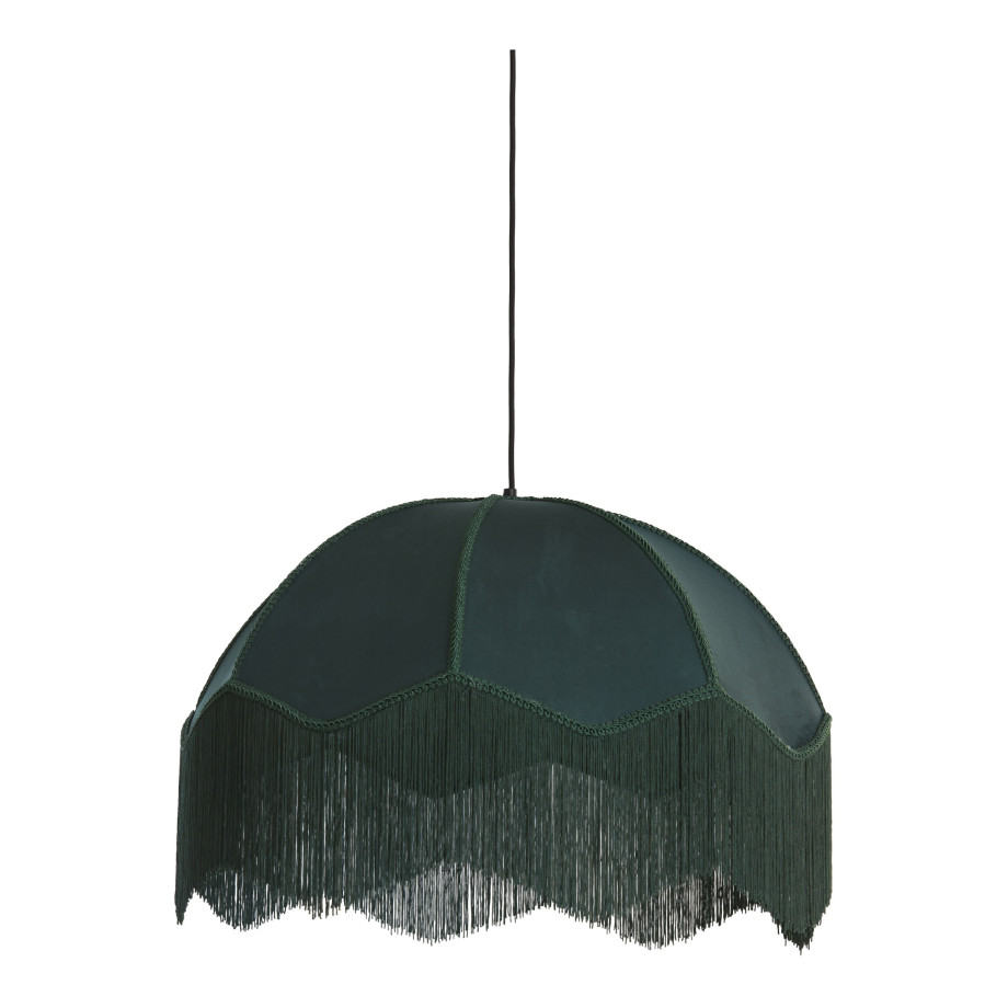 Light & Living Hanglamp 'Malacia' Velvet, 60cm, kleur Groen afbeelding 1