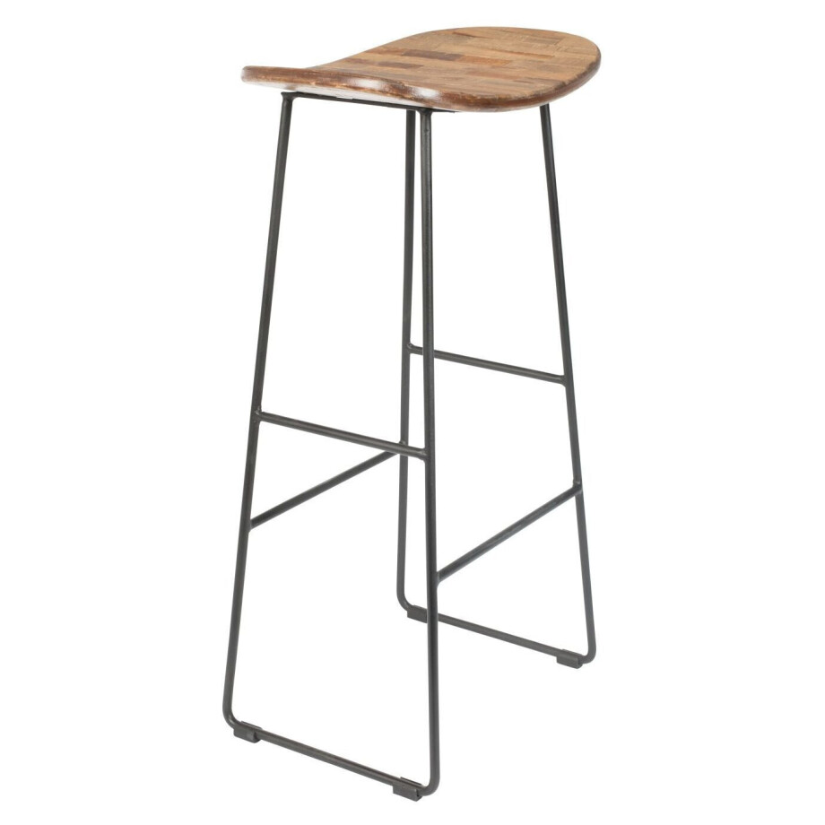 ZILT Barkruk 'Laus', Kleur Naturel ZILT Barkruk 'Laus', Kleur Naturel afbeelding 1