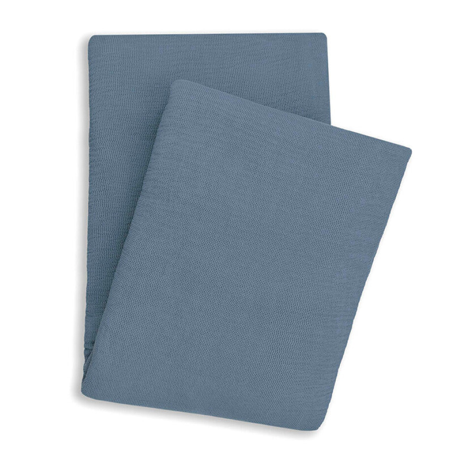 Bedsprei ICA - Zeeblauw - 180x260cm Van Zo!Home Katoen - Dekbed-Discounter.nl Bedsprei ICA - Zeeblauw - 180x260cm Van Zo!Home Katoen - Dekbed-Discounter.nl afbeelding 1