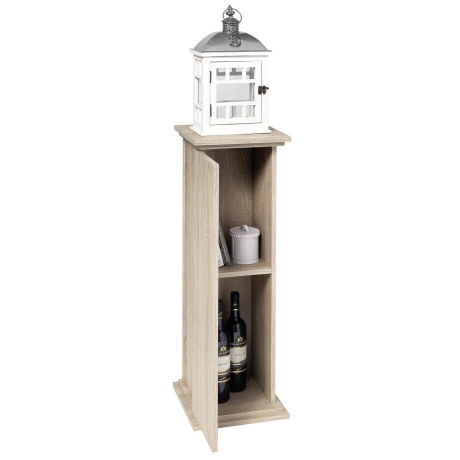 Zuil Essex 89 cm hoog - Eiken Zuil Essex 89 cm hoog - Eiken afbeelding 1