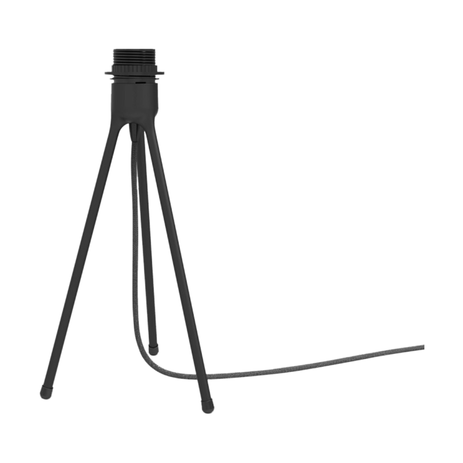 Tripod table - tafellamp standaard black - Ø 19 x 36 cm afbeelding 1