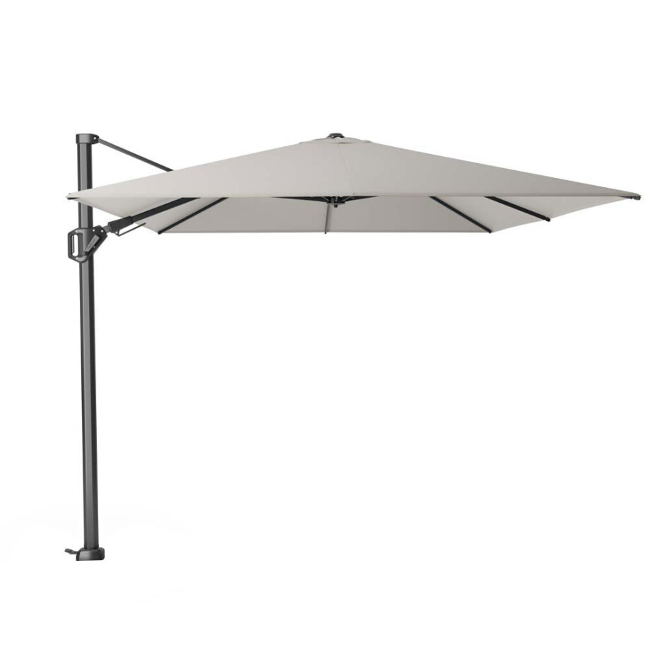 Zweefparasol Challenger T2 premium 350x260cm (Manhattan grey) afbeelding 