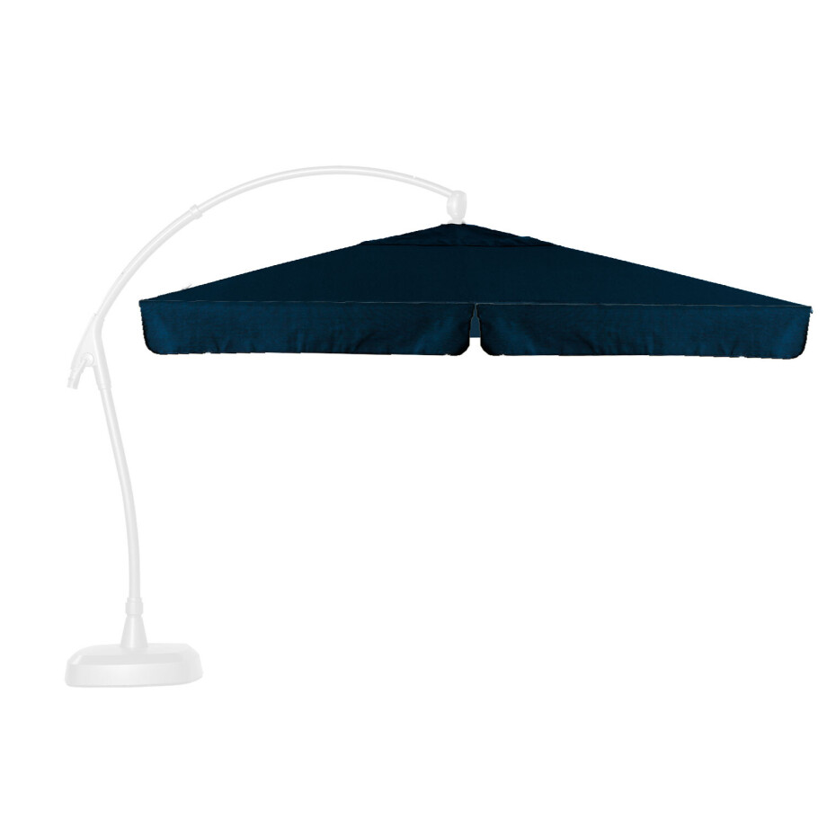 Zweefparasoldoek Hartman Reflexion en Scope zweefparasol 320x320cm vierkant marine blauw (polyester) Zweefparasoldoek Hartman Reflexion en Scope zweefparasol 320x320cm vierkant marine blauw (polyester) afbeelding