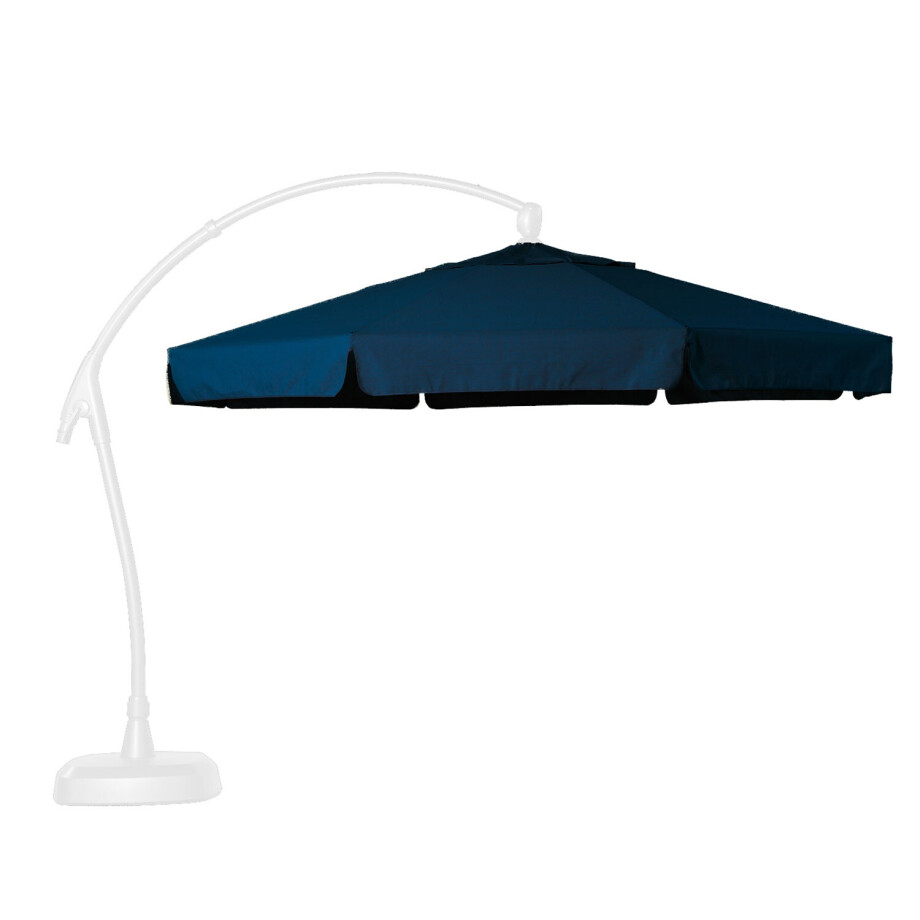 Zweefparasoldoek Hartman Reflexion en Scope zweefparasol 350cm rond marine blauw (polyester) Zweefparasoldoek Hartman Reflexion en Scope zweefparasol 350cm rond marine blauw (polyester) afbeelding
