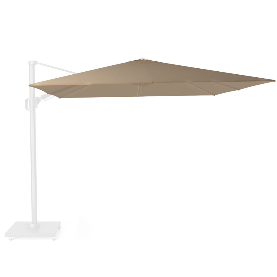 Zweefparasoldoek Platinum Challenger T2 300x300cm (Taupe) Zweefparasoldoek Platinum Challenger T2 300x300cm (Taupe) afbeelding