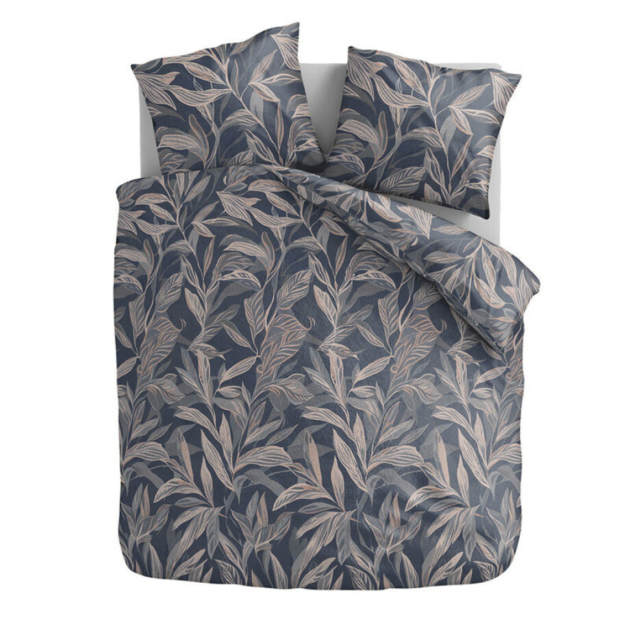 Dekbedovertrek Leaf Tapestry - Lits-Jumeaux (240x220 Cm) - Blauw Microvezel - Veren - Zydante - Dekbed-Discounter.nl Dekbedovertrek Leaf Tapestry - Lits-Jumeaux (240x220 Cm) - Blauw Microvezel - Veren - Zydante - Dekbed-Discounter.nl afbeelding 1