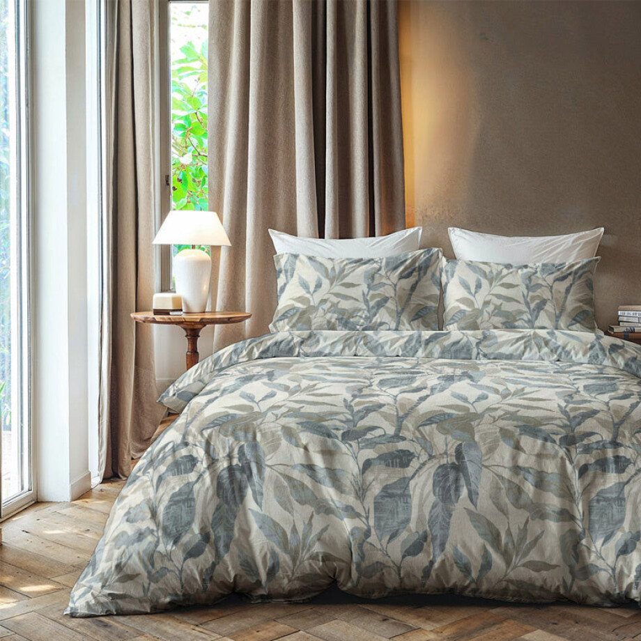 Dekbedovertrek Muted Vines - Tweepersoons (200x200 Cm) - Meerkleurig Microvezel - Bloemen - Zydante - Dekbed-Discounter.nl Dekbedovertrek Muted Vines - Tweepersoons (200x200 Cm) - Meerkleurig Microvezel - Bloemen - Zydante - Dekbed-Discounter.nl afbeelding 1