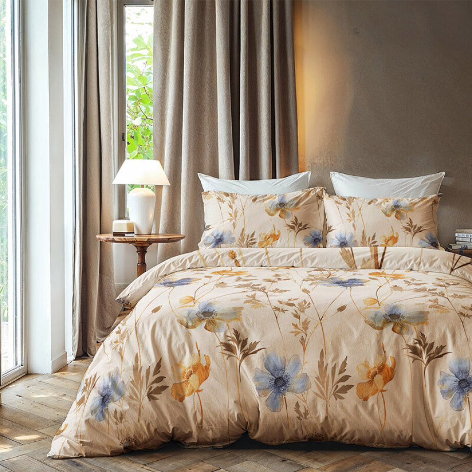 Dekbedovertrek Spring Growth - Eenpersoons (140x200 Cm) - Meerkleurig Microvezel - Bloemen - Zydante - Dekbed-Discounter.nl Dekbedovertrek Spring Growth - Eenpersoons (140x200 Cm) - Meerkleurig Microvezel - Bloemen - Zydante - Dekbed-Discounter.nl afbeelding 1