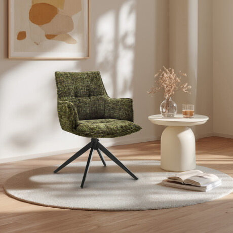 Tavaro - Eetkamerstoel Groen afbeelding2 - 1