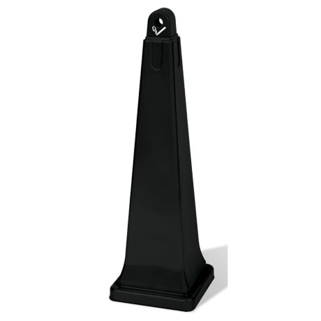 Rubbermaid Asbak voor buiten zwart afbeelding2 - 1