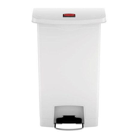 Rubbermaid Pedaalemmer Slim Jim 50 L wit afbeelding2 - 1