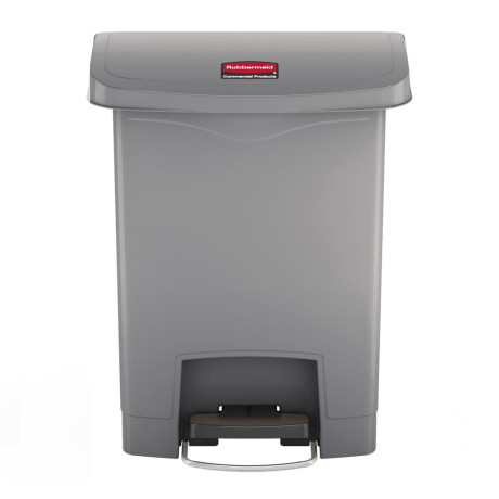 Rubbermaid Pedaalemmer Slim Jim 30 L grijs afbeelding2 - 1