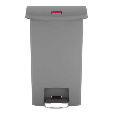 Rubbermaid Pedaalemmer Slim Jim 50 L grijs afbeelding2 - 1