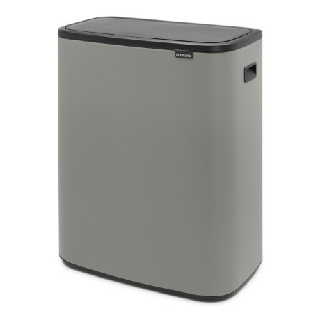 Brabantia Bo Touch Bin recycle duo prullenbak met deksel 2 x 30 liter afbeelding2 - 1