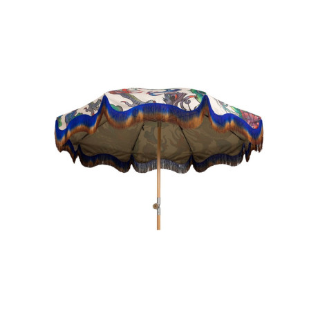 HKliving Traditional Blend strand parasol 200 cm afbeelding2 - 1
