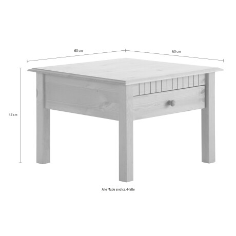 Home affaire Salontafel Lisa, TOPSELLER! Home affaire, breedte 60 cm, 1 lade afbeelding2 - 1