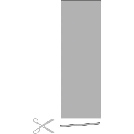 HOME WOHNIDEEN Paneelgordijn LYNTON HxB: 245x60, inclusief bevestigingsmateriaal (1 stuk) afbeelding2 - 1