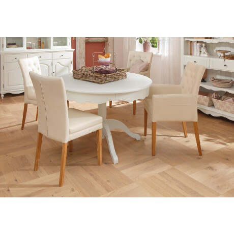 Home affaire Eetkamerstoel Colorado BESTSELLER Polsterstoel Poten in eiken of noten. In set van 2, 4 of 6 afbeelding2 - 1