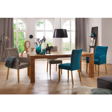 Home affaire Eetkamerstoel Colorado BESTSELLER Polsterstoel Poten in eiken of noten. In set van 2, 4 of 6 afbeelding2 - 1