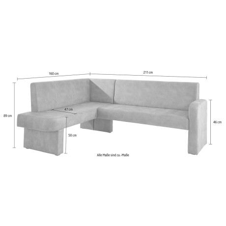 Home affaire Hoekbank Umag 210 x 60 cm afbeelding2 - 1