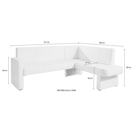 Home affaire Hoekbank Umag 210 x 60 cm afbeelding2 - 1