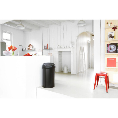 Brabantia Touch Bin Prullenbak - 60 l - Matt Black afbeelding2 - 1
