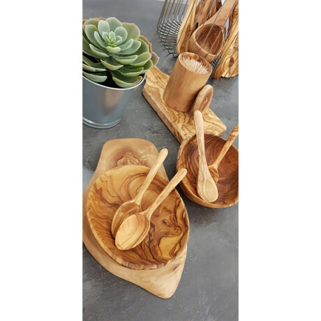 Jay Hill Soeplepel Tunea - Olijfhout - 35 cm afbeelding2 - 1