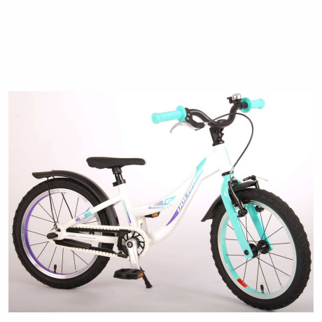 Volare Glamour kinderfiets 16 inch Parelmoer/ mintgroen afbeelding2 - 1