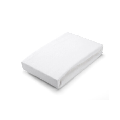 Walra katoenen molton split topmatras (tot 10 cm matras) wit afbeelding2 - 1