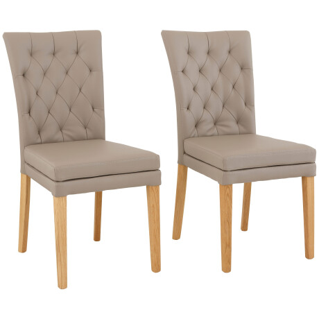 Home affaire Eetkamerstoel Colorado BESTSELLER Polsterstoel Poten in eiken of noten. In set van 2, 4 of 6 afbeelding2 - 1