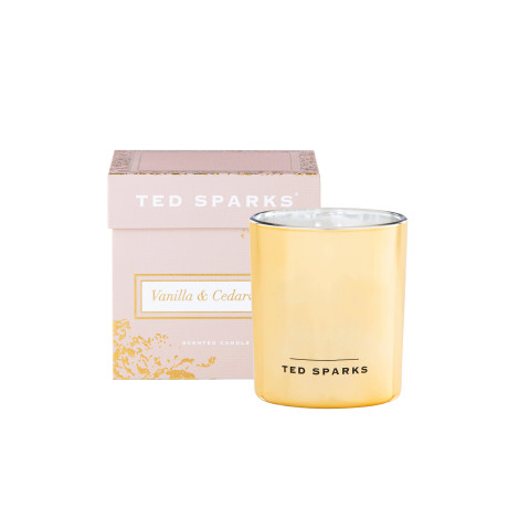 Ted Sparks geurkaars Demi - Vanilla & Cedarwood afbeelding2 - 1