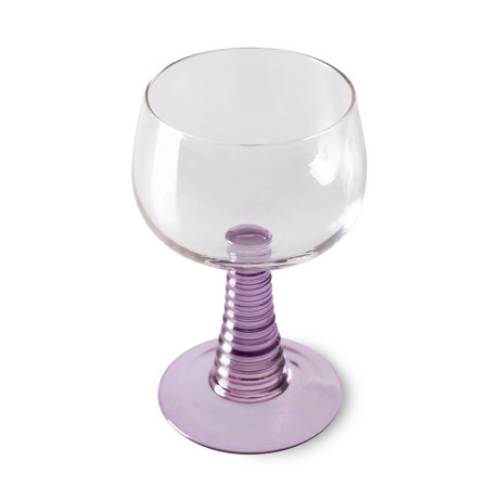HKliving wijnglas Swirl (275 ml) (Ø8,5 cm) afbeelding2 - 1