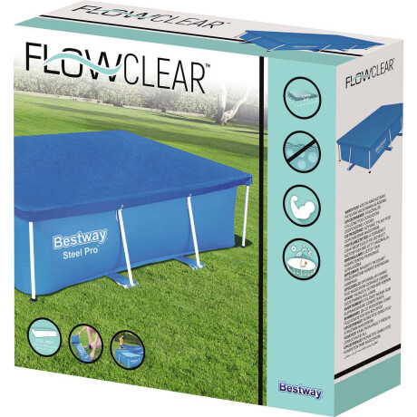 Bestway Steel afdekhoes zwembad (259x170 cm) afbeelding2 - 1